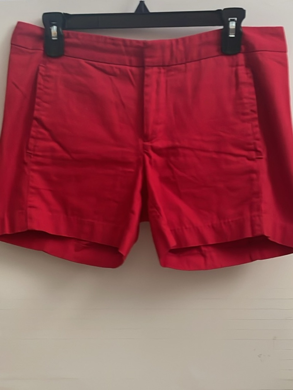 GAP Bright Red Women's Cotton Blend Bermuda Shorts